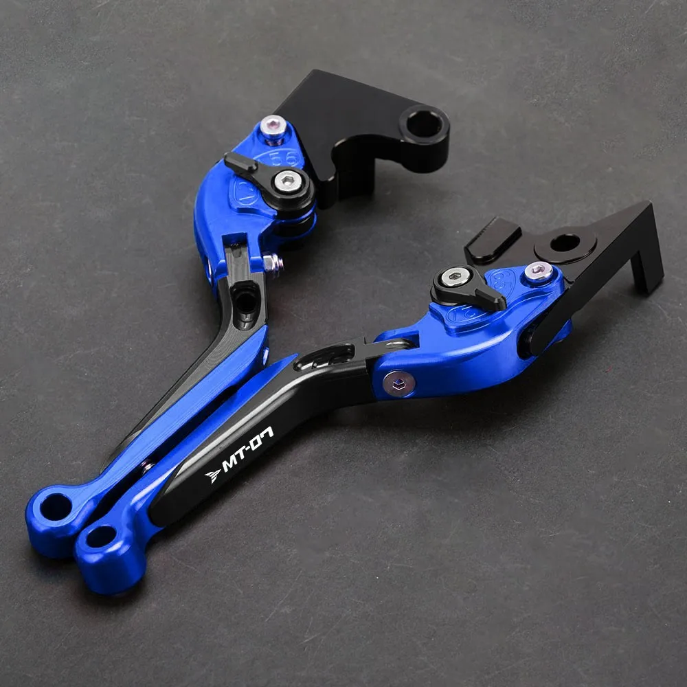 For Yamaha MT-07 MT07 MT 07 2014 2015 2016 2017 2018 2019 2020 2021 2022 2023 2024 2025 Motorcycle Folding Brake Clutch Levers