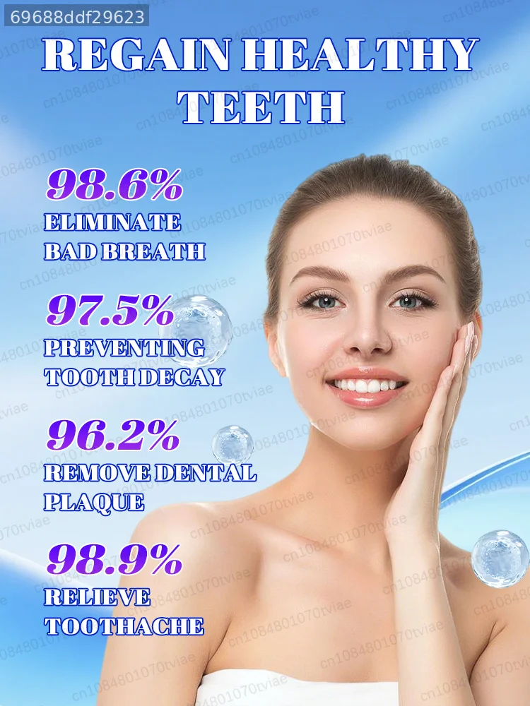 Home Daily Oral Maintenance Toothpaste for Adults, Gentle Clean Surface Tooth Marks, Enhance Teeth Visual Brightness, Keep Pleasant Breath for Daily Smile Care