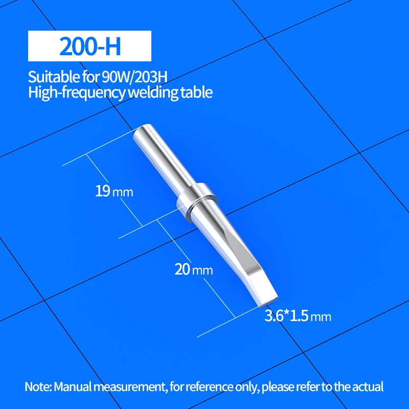 200 Electric Solder Iron Tips 200-1C 200-2C 200-3C 200-K 200-LK 200-H Welding Head for 203 203H 2000A Solder Station