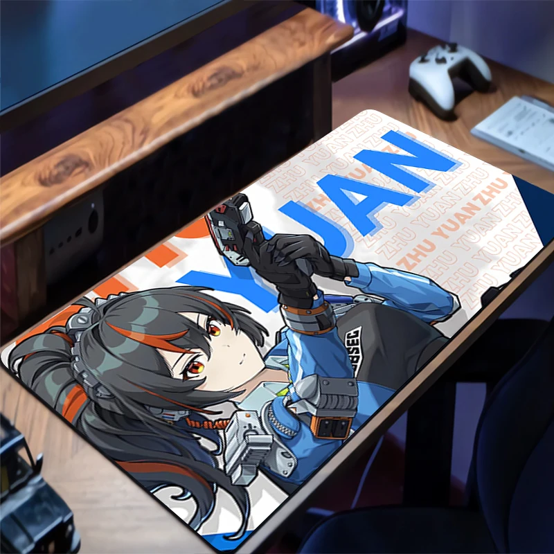 

Mouse Pad Z-zenless Zone Zero Zhu Yuan Laptop Non-slip Esports Office Laptop Desk Mat Game Player Mousepad PC Accessories Pad