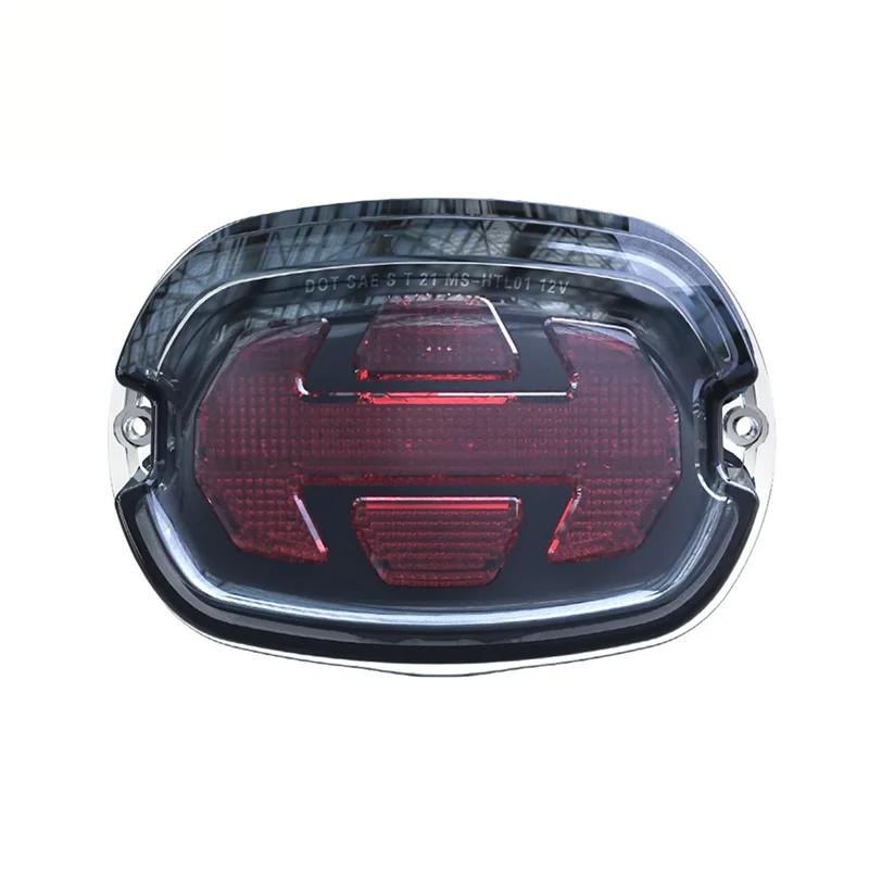 Motorbike LED Tail Light Motorcycle Conversion Rear Brake Light for Harley Glide 883 1200