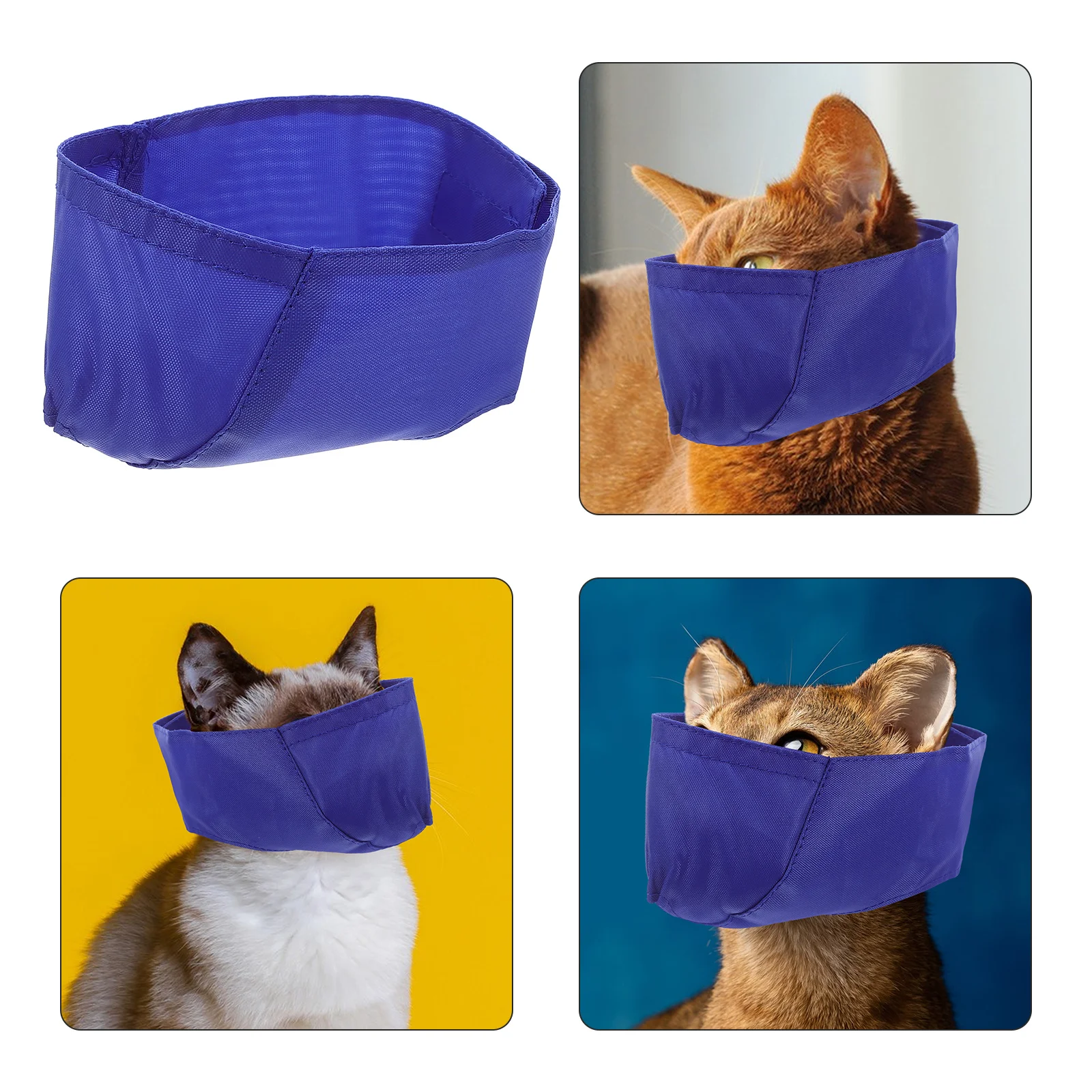 

Durable Eye Mask Size M Comfortable Pet Eye Patch Anti Bite Blinder Calm Manicure Bath Blow Hair Anti Bite Pet Blinder
