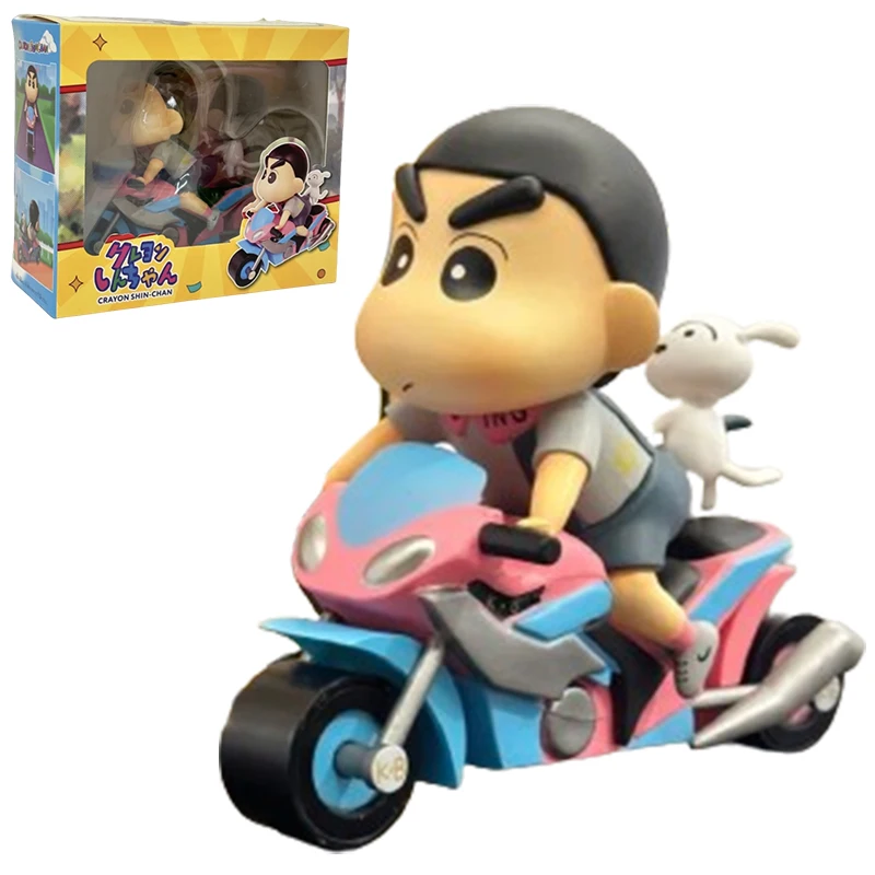 

Crayon Shin-chan Action Figure Toys Anime Shin Chan Figuras Movable Tire Doll Manga Figurine GK Statue Model Gift for Children