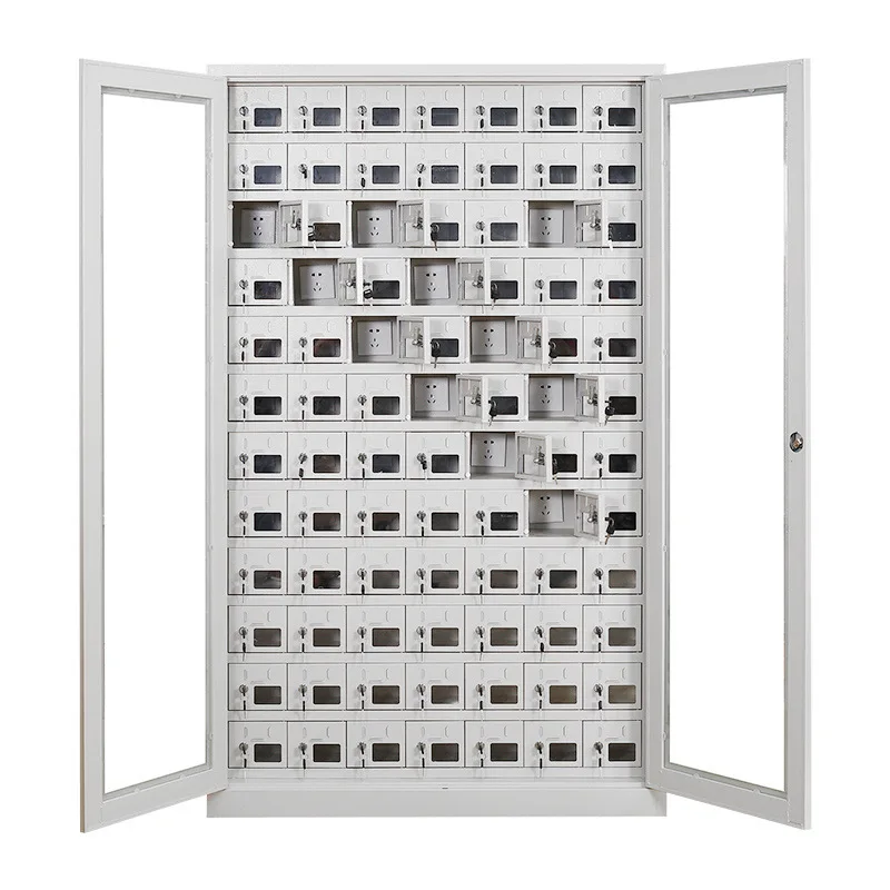 

Mobile phone storage cabinet Walkie-talkie storage safe cabinet Unit employee storage box USB charging mobile phone cabinet