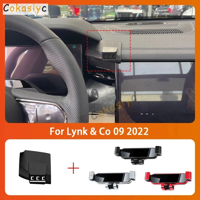 Auto-Handyhalterung für Lynk & Co 09 2022, 360 Grad drehbar, GPS-Spezialhalterung, Unterstützung für Navigationshalterung, Zubehör