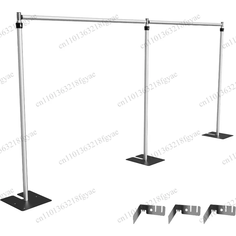 Heavy Duty Backdrop Stand, 10x20Ft Double Crossbar Pipe and Drape Stand Kit, Adjustable Banner Stand, Back Drop Stand for Party