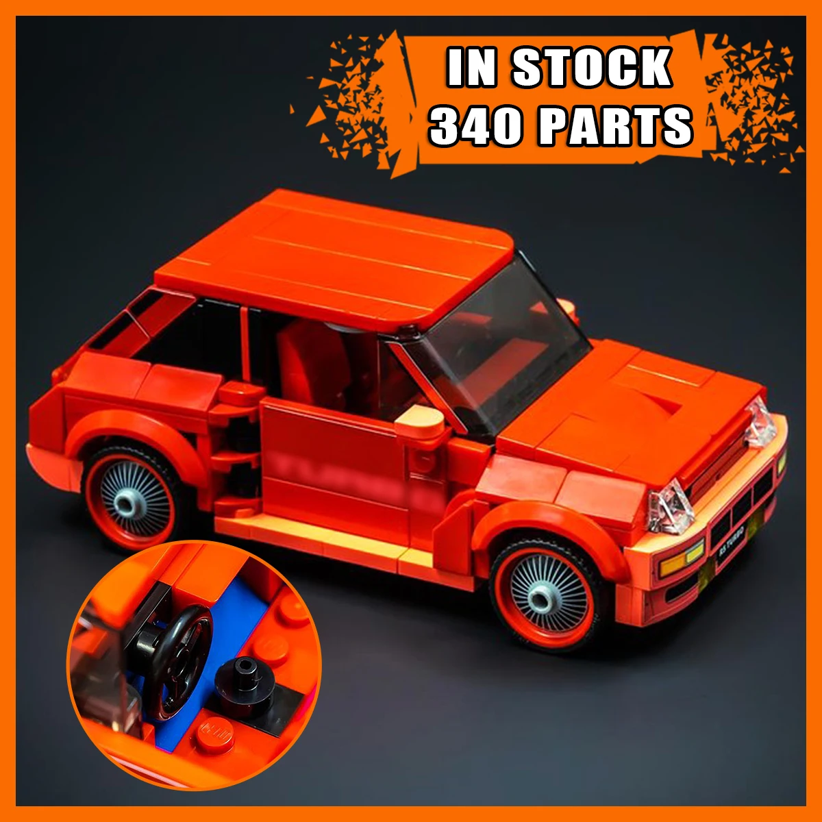 

НОВЫЙ классический набор строительных блоков в стиле хэтчбека, модель для самостоятельной сборки MOC, креативная конструкторская игрушка, подарок на день рождения для ребенка