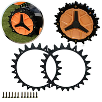 N08R 2Pcs Lawn Mower Spikes For Worx For LANDROID Mowing Robot L Lawnmower 225Mm Trimmer Garden Power Tools Parts