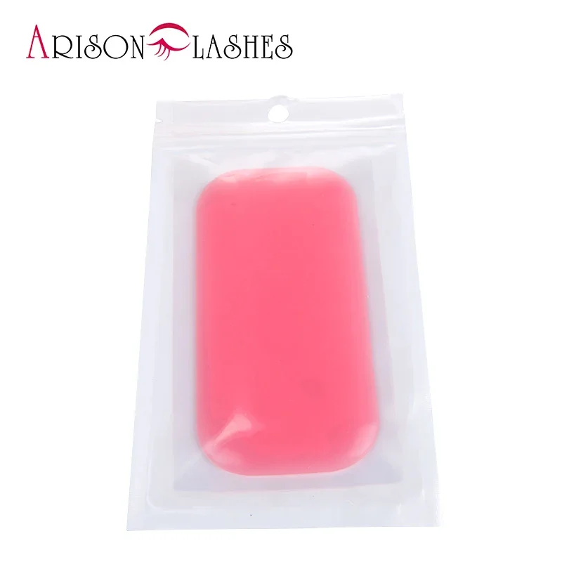 ARISON Flexible Silicone Pad for Eyelash Extension Easy Pick Up Tool Individual Eyelashes stand& holder