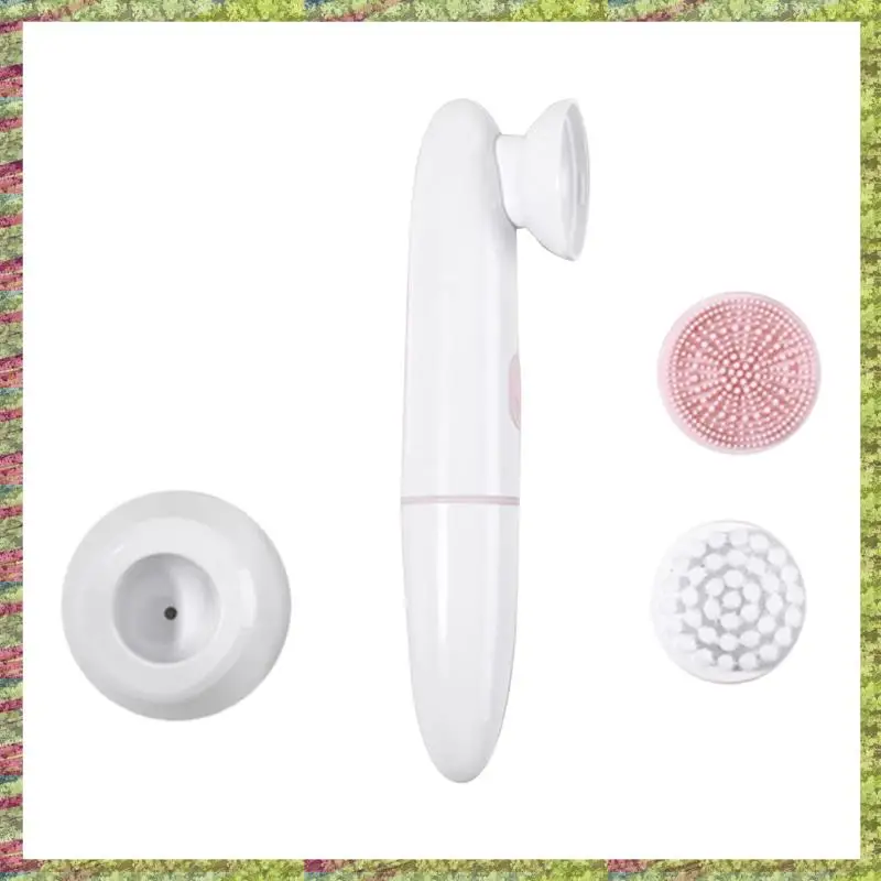 ABKB ไฟฟ้าซิลิโคนแปรงทําความสะอาดผิวหน้า Skin Care Peeling Blackhead Removal Pore Cleanser อุปกรณ์นวดหน้า