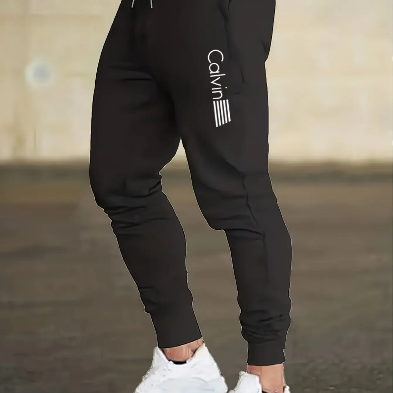 Pantalones Deportivos Ligeros de Primavera y Verano - Pantalones Deportivos para Exteriores - Con Cintura Ajustable con Cordón - Pantalones Deportivos con Bolsillos Laterales