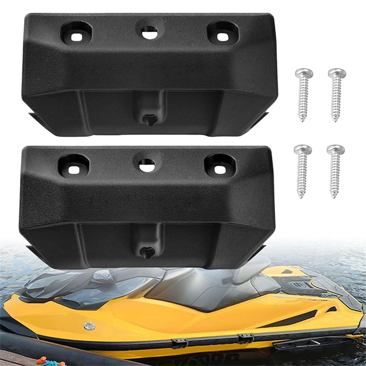 Stable performance 295100729 Snap-in Fenders Installation Kit for Sea-Doo RXT GTX Wake Pro Accessories Durable