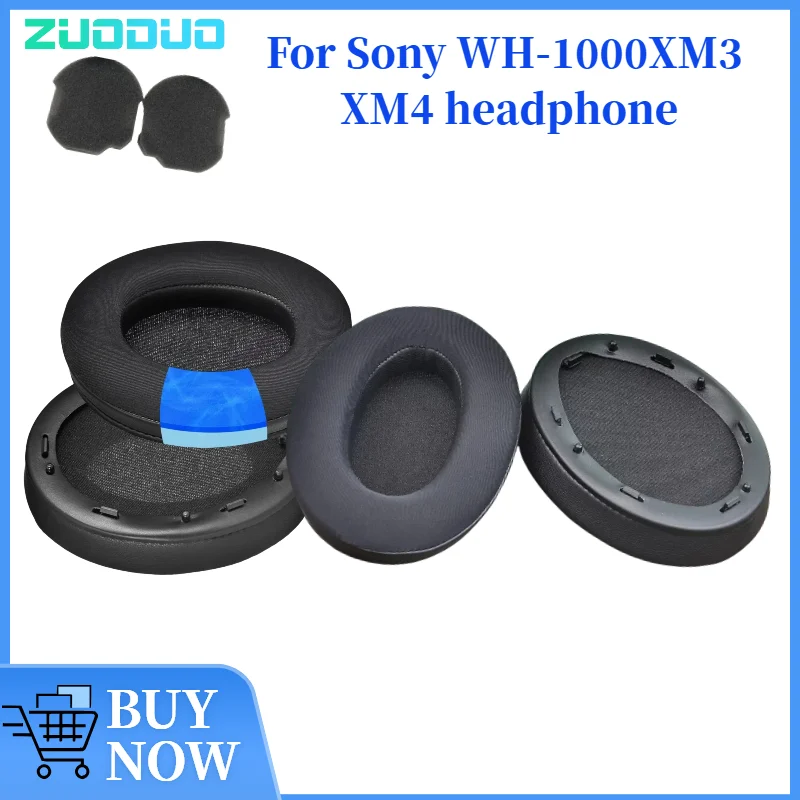 

ZUODUO Cooling Gel Replacement Earpads Ear Cushions for Sony WH-1000XM3 XM4 Headphones