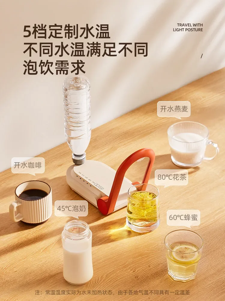 220V bargaim Portable Travel Electric Kettle Fast Heating Mini Desktop Water Boiler LYH