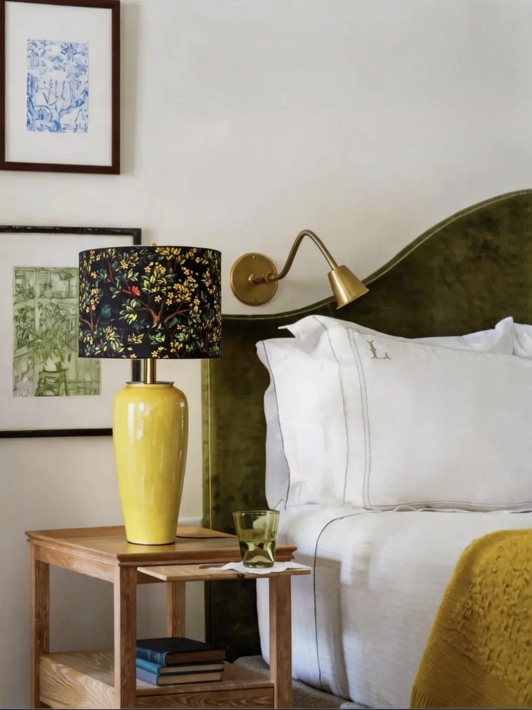 Ceramic table lamp retro pastoral warm and creative smart table lamp