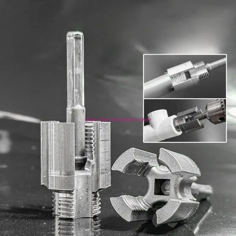 Strumento per produttore filo in PVC per trapano elettrico PVC Discussione del tubo del tubo Dishing Apri per accessori per