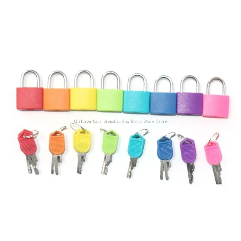 Enfants Enfants d'apprentissage Mini serrures avec des clés