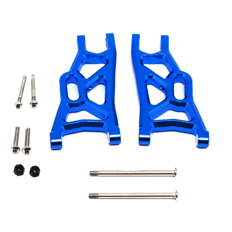 New Front & Rear Aluminum Suspension Control A Arms w/Tie Bar for Traxxas 1/10 Slash 2WD Upgrade Parts