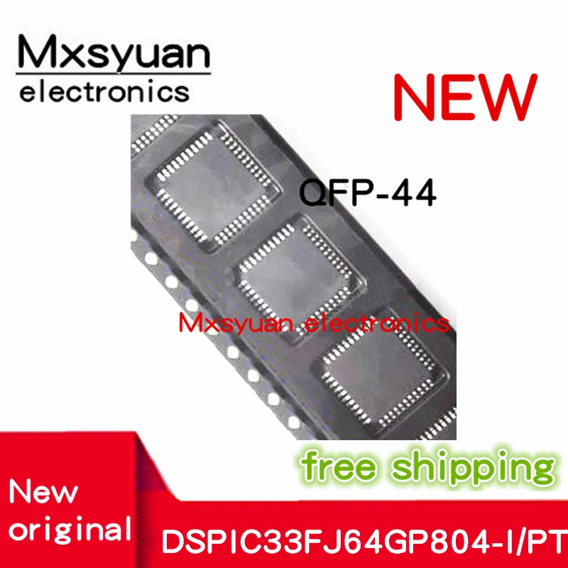 2PCS~10PCS/LOT DSPIC33FJ64GP804-I/PT DSPIC 33FJ64GP 804-I/PT New original IC MCU 16BIT 64KB FLASH 44TQFP