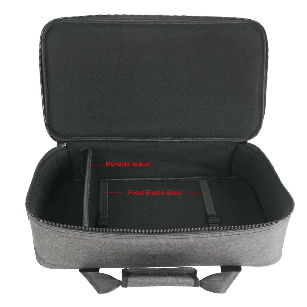 

For Guitar Players Guitar Pedalboard Bag Compact Musician Storage Solution Storage Bag High Toughness Oxford Cloth