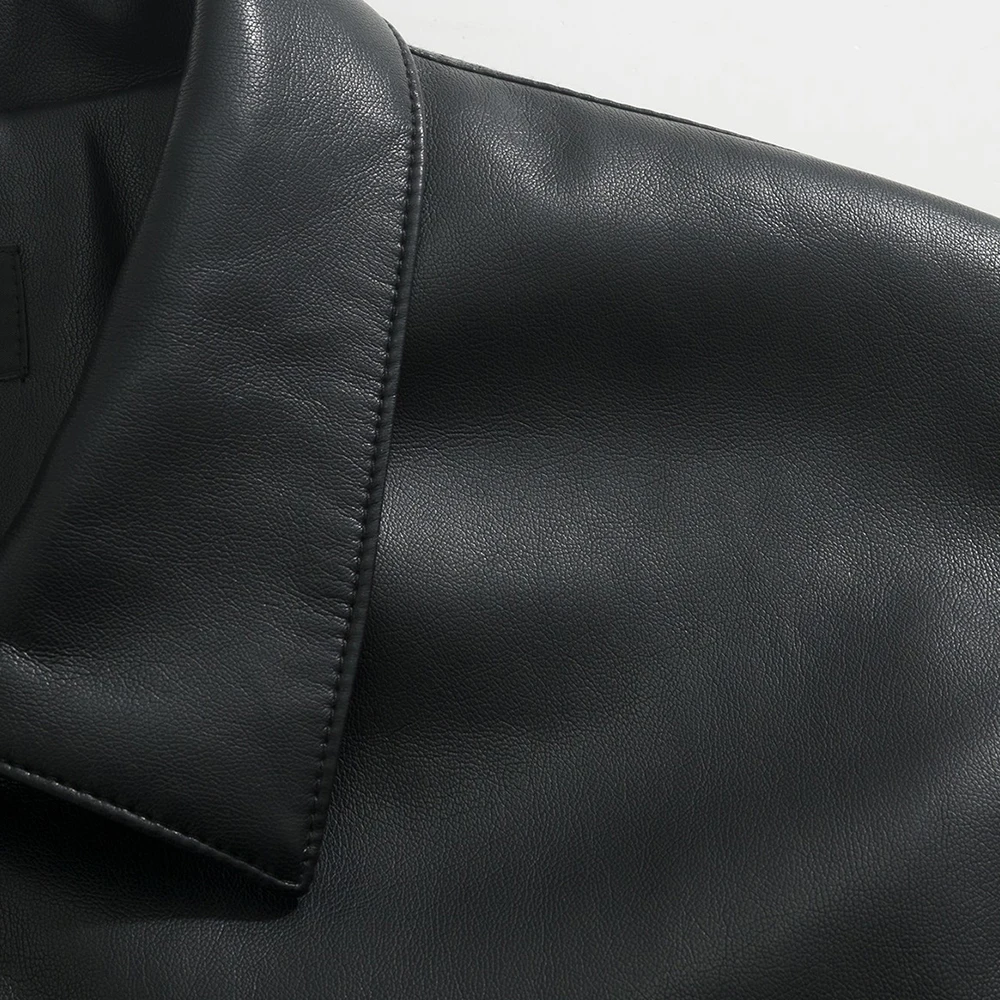 Giacca nera con borchie da uomo WFMD # 0414