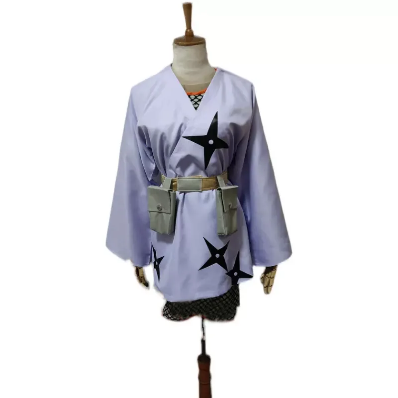 Ninja Nohara Anime Rin Cosplay Costume Halloween  clothing Shirt custom made