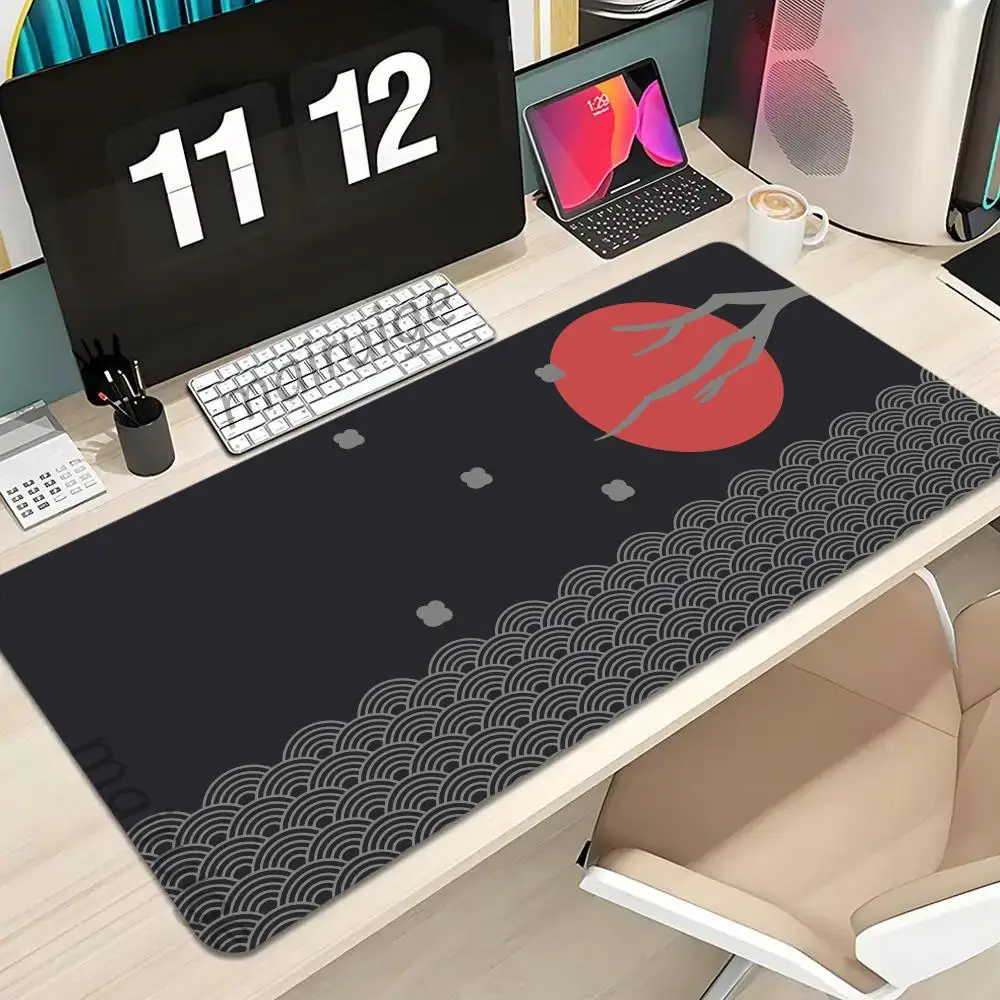 

Japanese Style Mouse Pad Large Computer Office Game Table Mat 90x40 XXL Rubber Anti-slip Gaming Keyboard Mousepad Long Desk Pads
