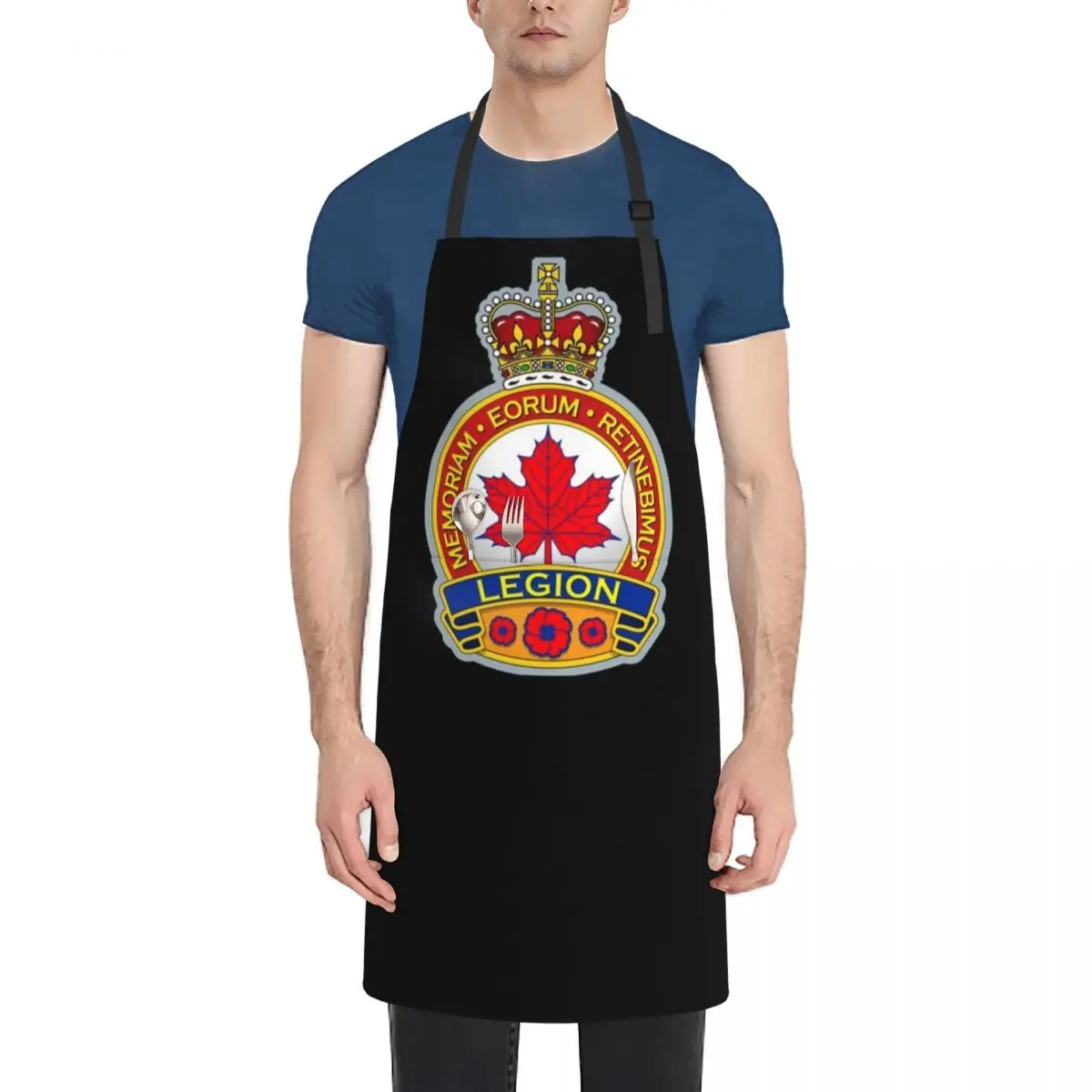 THE ROYAL CANADIAN LEGION Apron Customizable Woman professional hairdressing Apron