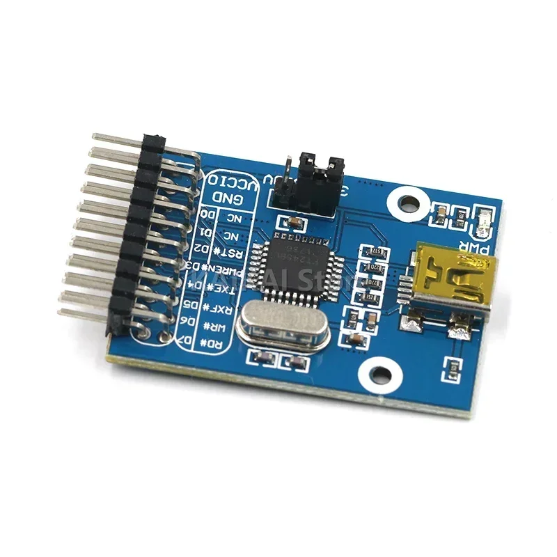 Módulo USB FT245 FT245R FT245RL Kit de placa de desenvolvimento de comunicação USB USB para FIFO paralelo NOVO