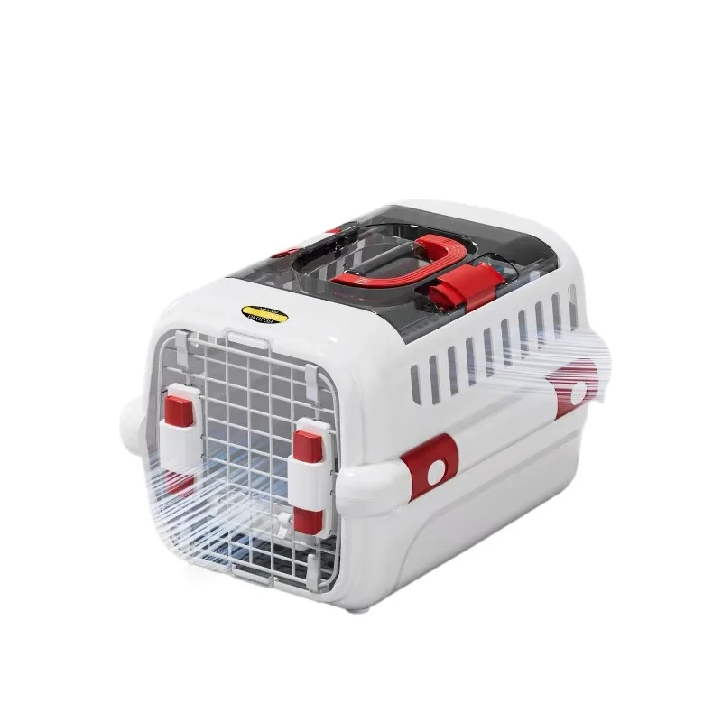صندوق هوائي للحيوانات الأليفة عبر الحدود، حقيبة قطط، قفص للكلاب، حقيبة إخراج، عالمية من Air China، عالمية كبيرة للفصول الأربعة #5