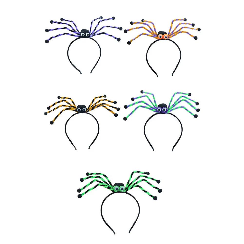 

Halloween Spider Headband Practical Hair Decoration Comfortable Durable Lightweight Easy to Wear Halloween Costume Accessory