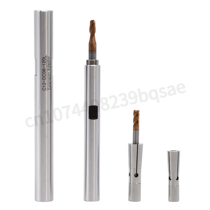 High-Precision Pull-Back Tool Extension Rod C8/C10/C16/C20/C25/C32, CNC Deep Cavity Small Diameter Milling Tool Holder
