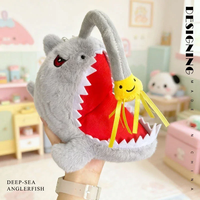 Aquarium Souvenir Simulatie Monniks Oceaan Dierenpop Realistische Lantaarn Vis Tropische Vissen Knuffel Verjaardagscadeau voor kinderen