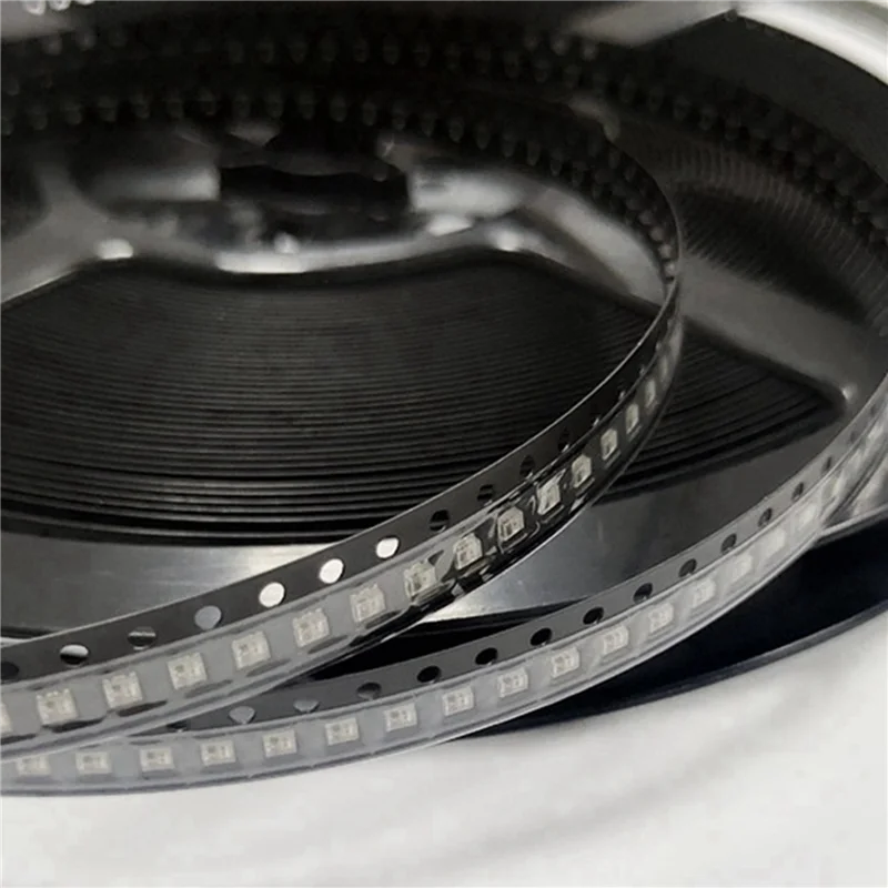 ABZZ-400Pcs WS2812 2020 LED Chip 4Pins Mini White PCB Addressable Digital RGB Full Color LED Chip DC5V For LED Strip Screen