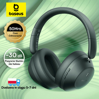 Baseus Bass 30 Max Bluetooth 5.3 Ear 50 Hours 40mm Headphones For Running Sports Gamers