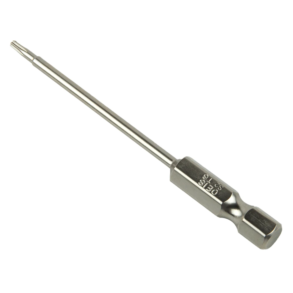 Hand Tools Screwdriver Electroplating Magnetic Magnetisch Silver T6-T40 Exact Screw Unscrew Galvanik 75mm Alloy Steel