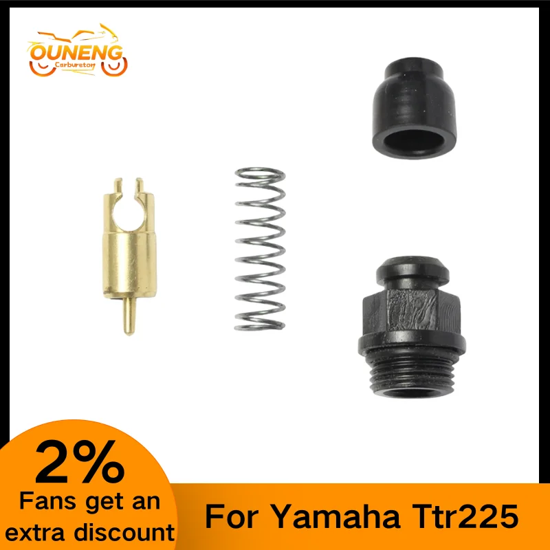 

Motorcycle Carburetor Choke Starter Set Plunger Kit For Yamaha TTR225 1999-2004 XT225 1997-2007