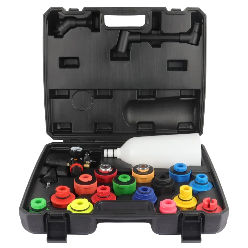 

Automobile engine oil filling funnel, refueling maintenance equipment tools, oil filling device set