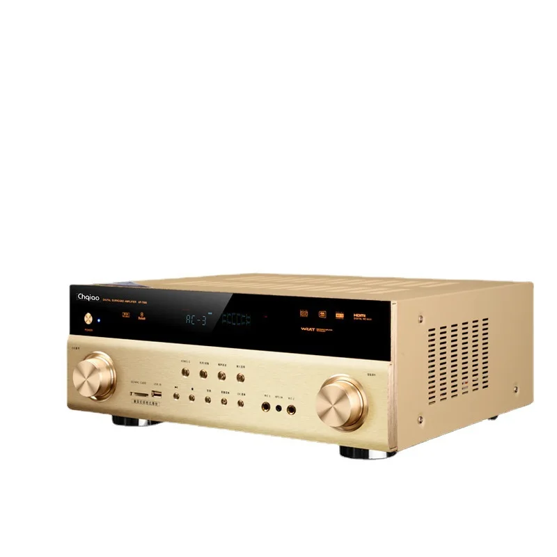 5.1 Dolby DTS Home Karaoke Amplifier Professional High Power KTV Surround with for HDMI for Bluetooth USB Metal-For Home Use