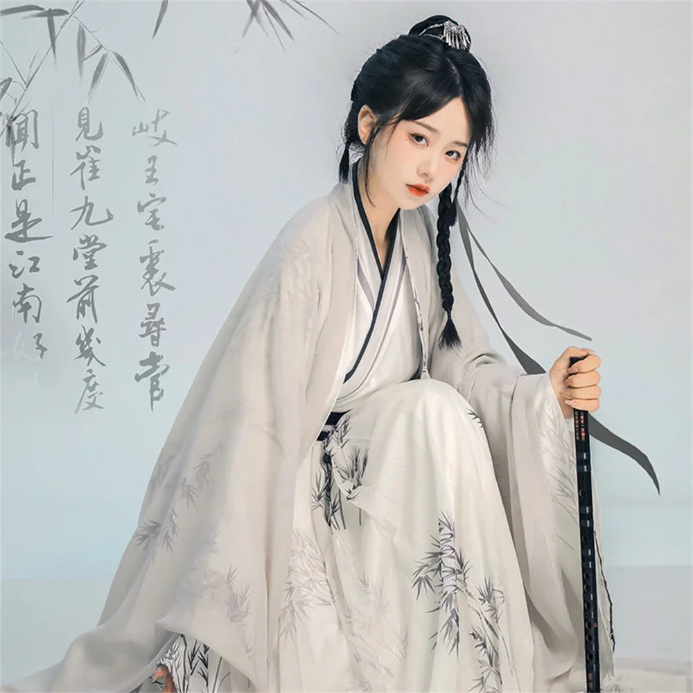 Original Song Dynasty Hanfu collare di consegna da donna vita intera antico cinese tradizionale abbigliamento donna Hanfu Suit 3 pezzi Set