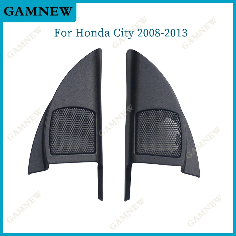 2 Stuks Voor Honda Stad 2008-2013 Auto Tweeter Montage Audio Deur Hoek Gom Speaker Cover Mounts Mounts