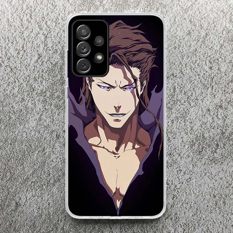 Bleach Aizen Sousuke Phone Case For Samsung Galaxy A51 A50 A71 A70 A41 A31 A21S A10 A20E A30 A40 A6 A7 A8 + A9 Soft Silicone She image 6