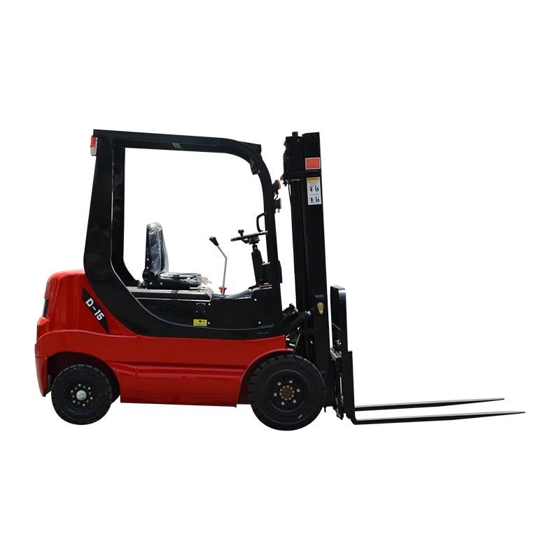 Manufacturer direct sales export four-wheel drive small electric forklift 1-3.5 tons lithium battery cheap forklift powerful