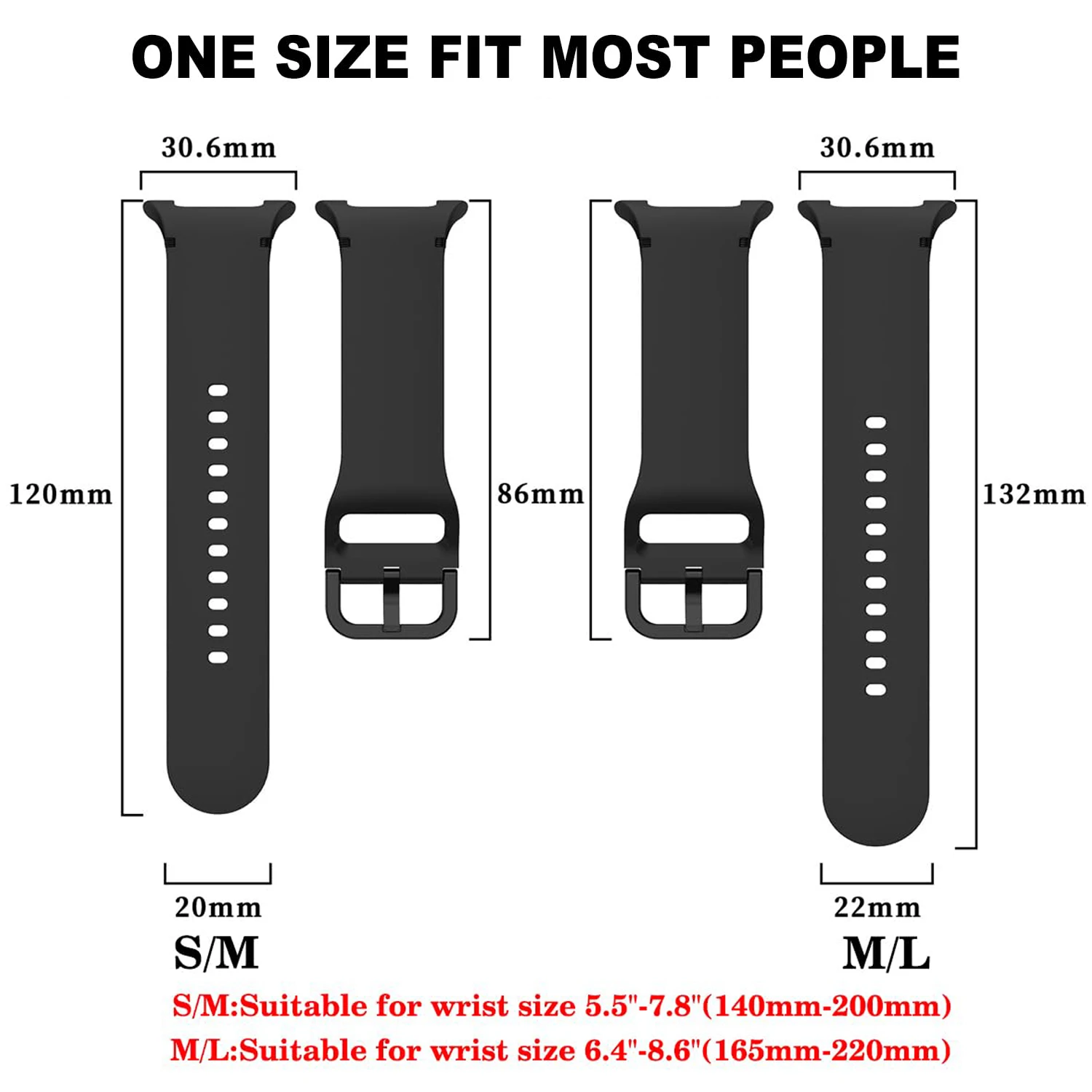 Original-Armband für Samsung Galaxy Watch 8 Classic 46mm Sportarmband Correa Galaxy Watch 9 8 44mm 40mm Zubehör – Detail 4