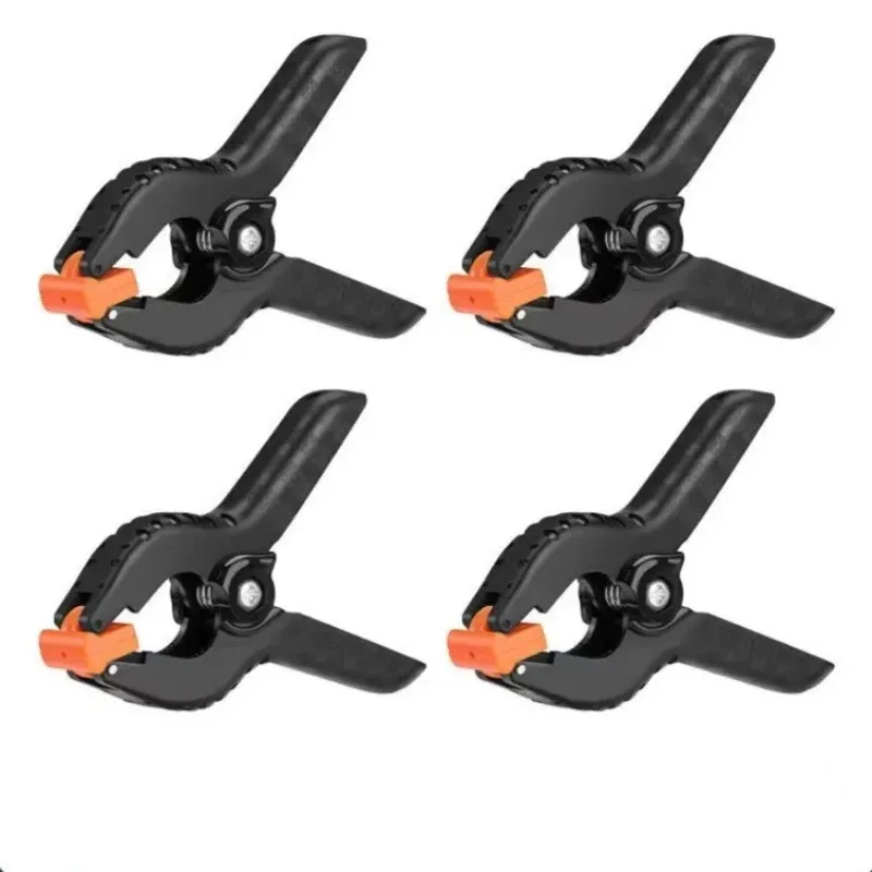 Non Slip Plastic A Type Spring Clamps Quick Grip Fasteners Multi Purpose Woodworking Clips for Model Making DIY Projects
