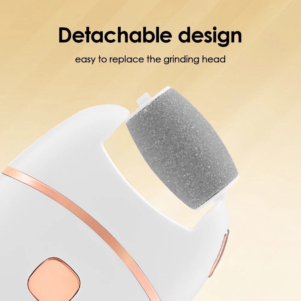 Electric Foot Grinder Pedicure Tools Foot Care File Leg Heels Remove Dead Skin Callus Remover Feet Clean Care Machine Foot File image 5