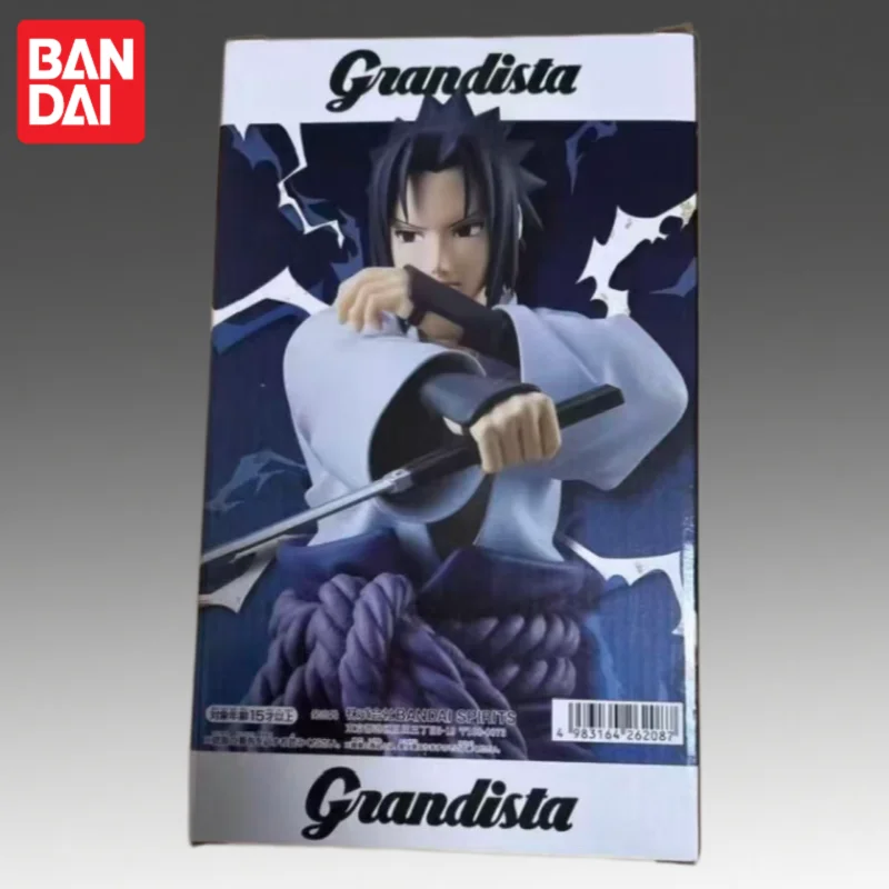 

In Stock Bandai Original Banpresto Naruto Uchiha Sasuke Action Figure Model Doll Brand New Boxed Anime Characters Toys Model