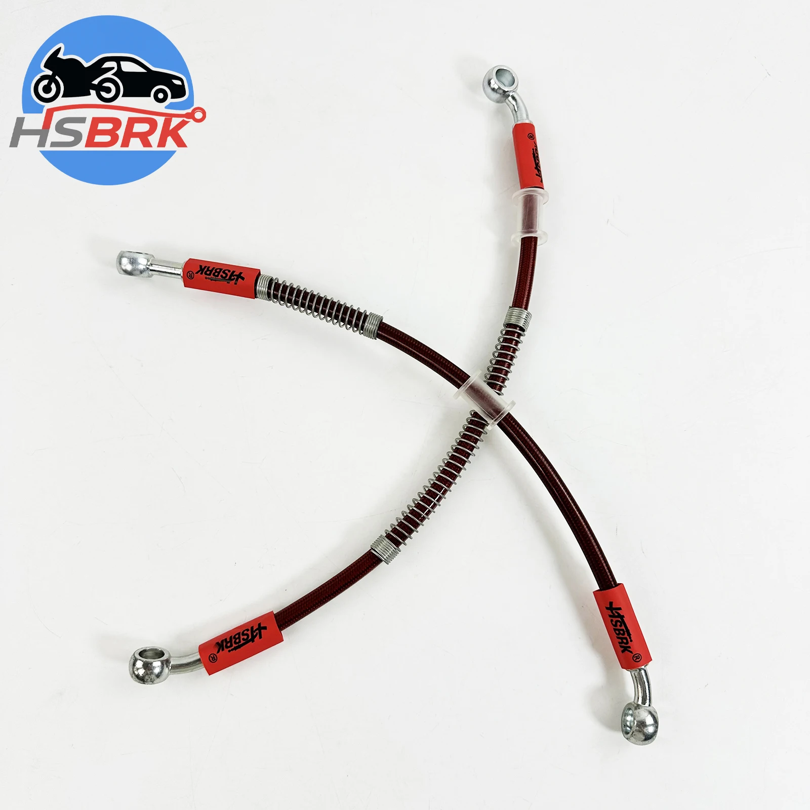 

High Performance Stainless Steel Braided Nylon Brake Hose Kit 10-200CM Universal Car/Motorcycle Brake Line Upgrade for Repair