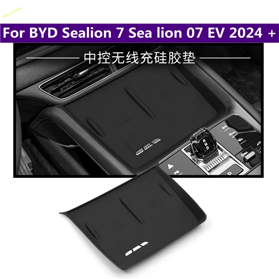 

Fit For BYD Sealion 7 Sea lion 07 EV 2024 2025 Car Armrest Box Storage Central Control Container Cover Trim Accessories