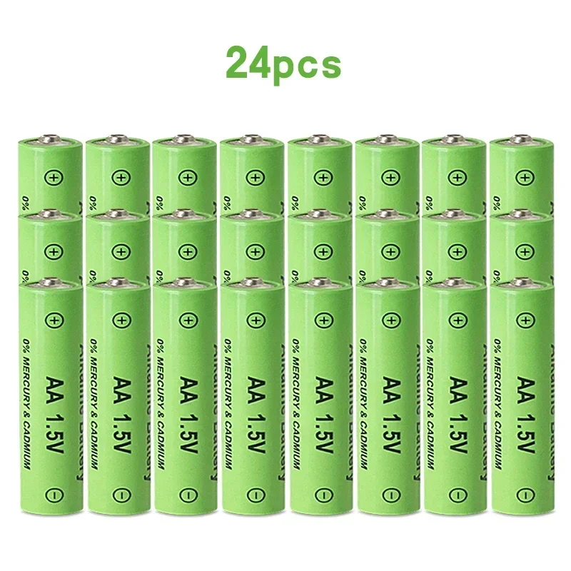 2024 AABattery 9800 MAh Rechargeable Battery NI-MH 1.5 V AA Battery Suitable for Clocks Mice Computers Toys tosaerba a batteria